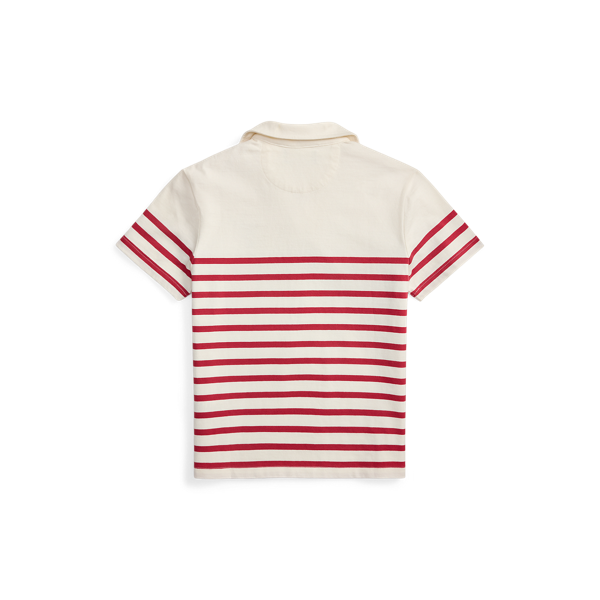 Ir para o Produto: Camisa Polo de Algodão Listrada Polo Bear