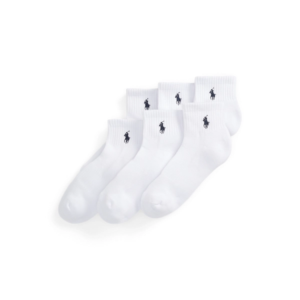 Ir para o Produto: Meia Quarter de Mistura de Algodão 6-Pack