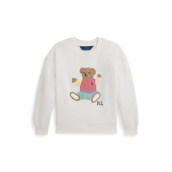 Ir para o Produto: Moletom de Algodão com Estampa de Urso Polo