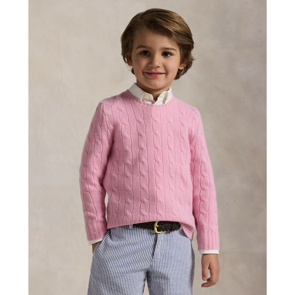 Ir para o Produto: O Suéter de Malha de Cabo de Cashmere Ícone