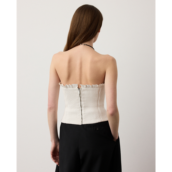 Ir para o Produto: Bustier de Pele de Cordeiro Fisher