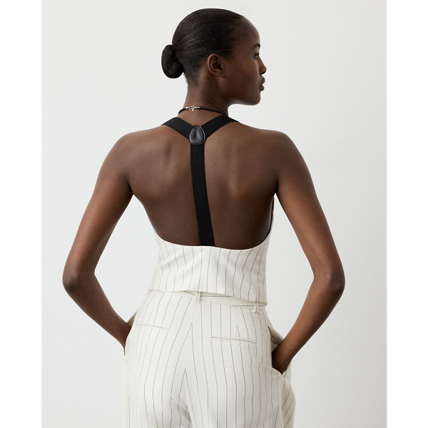 Ir para o Produto: Bustier Listrado Lavado Donnella