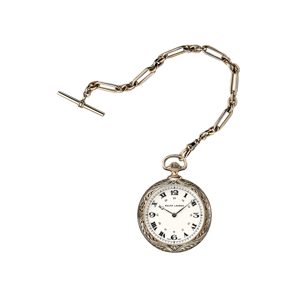 Ir para o Produto: Relógio de Bolso Dourado-Rosa 50 mm