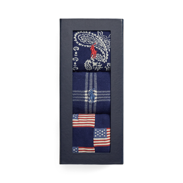 Ir para o Produto: Conjunto de Presente com Meias e Bandana 3-Pares