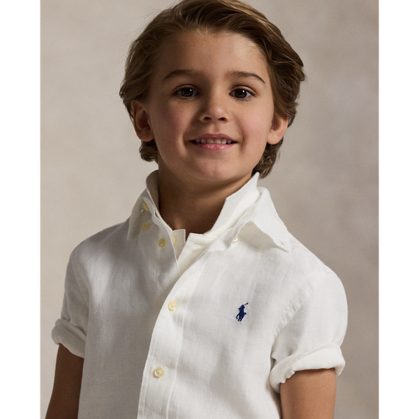 Ir para o Produto: Camisa de Linho Manga Curta