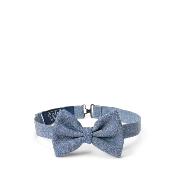 Ir para o Produto: Gravata Borboleta Prendida em Chambray