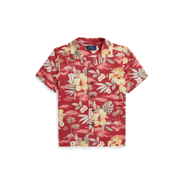 Ir para o Produto: Camisa de Campo com Estampa Tropical-Floral