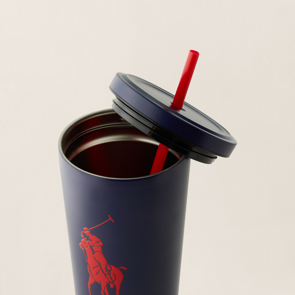 Ir para o Produto: Caneca e Borracha de Bebida Gelada com Icone Polo