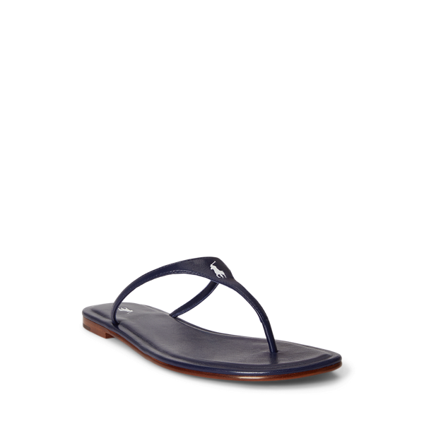Ir para o Produto: Sandália de Couro com Tira Polo Play