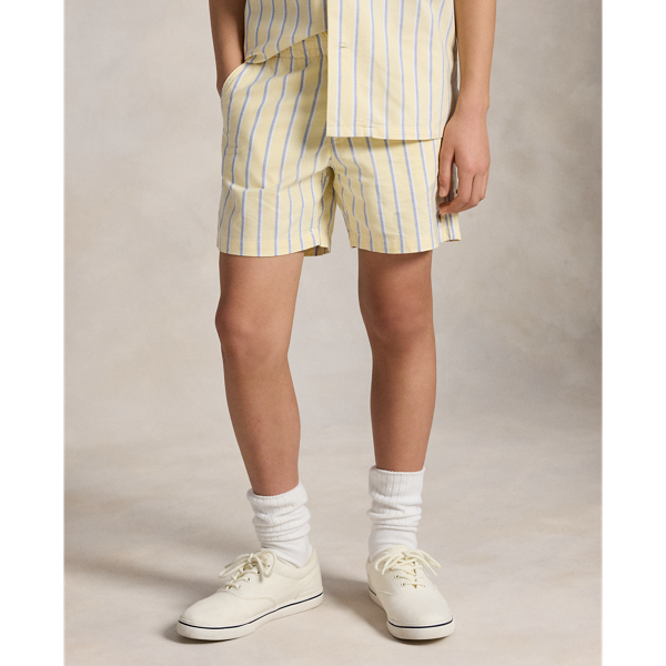 Ir para o Produto: Camisa Polo Prepster Oxford Listrada Curta