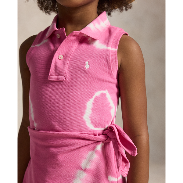 Ir para o Produto: Vestido de Polo em Malha com Estampa Tie-Dye