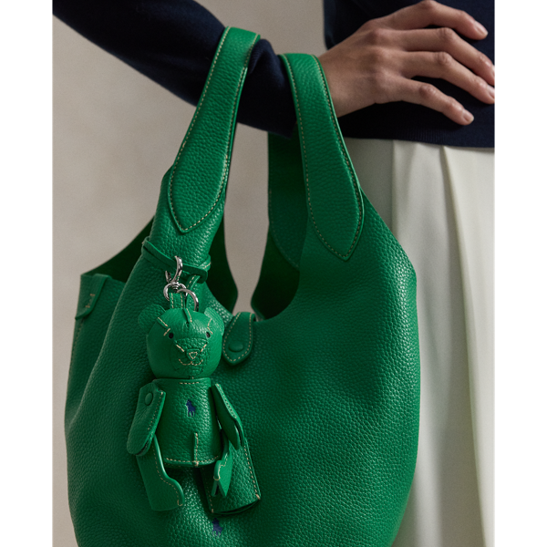Ir para o Produto: Pingente de Bolsa de Couro Polo Bear