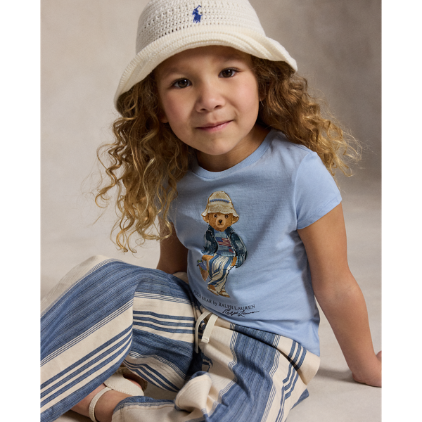 Ir para o Produto: Camiseta de Malha de Algodão Polo Bear