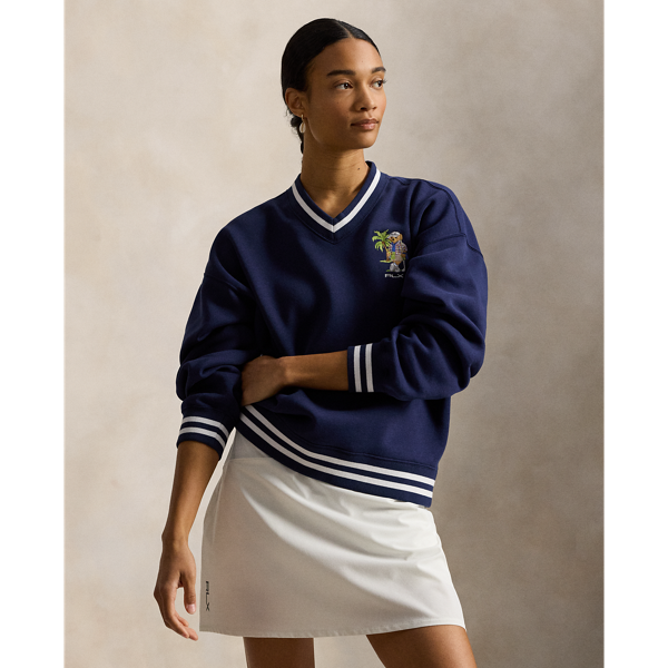 Ir para o Produto: Pulôver de Gola V com Estampa Polo Bear