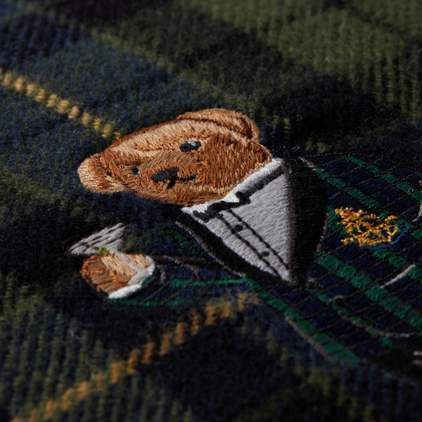 Ir para o Produto: Travesseiro de Almofada Tartan Polo Bear