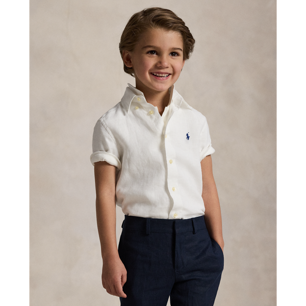 Ir para o Produto: Camisa de Linho Manga Curta