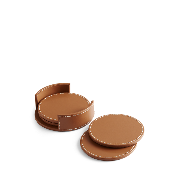Ir para o Produto: Conjunto de Pousa-Copos de Couro Wyatt