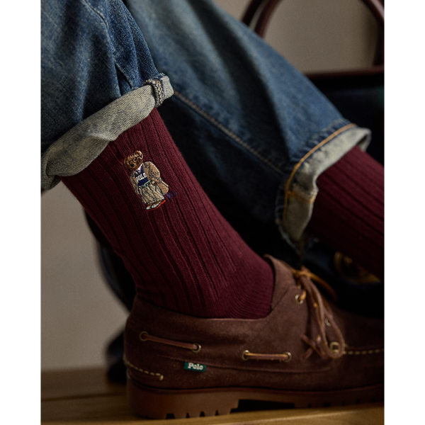 Ir para o Produto: Conjunto de Presente de 3 Meias Polo Bear Crew