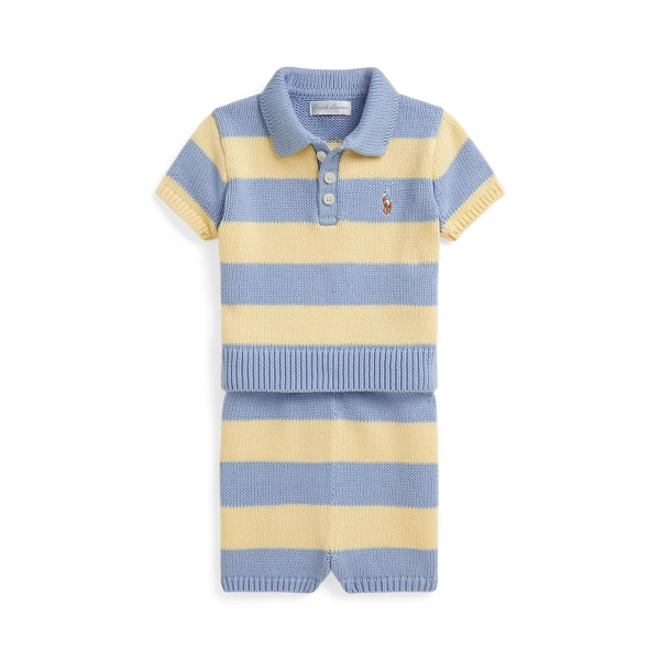 Ir para o Produto: Suéter e Calça de Algodão com Listras