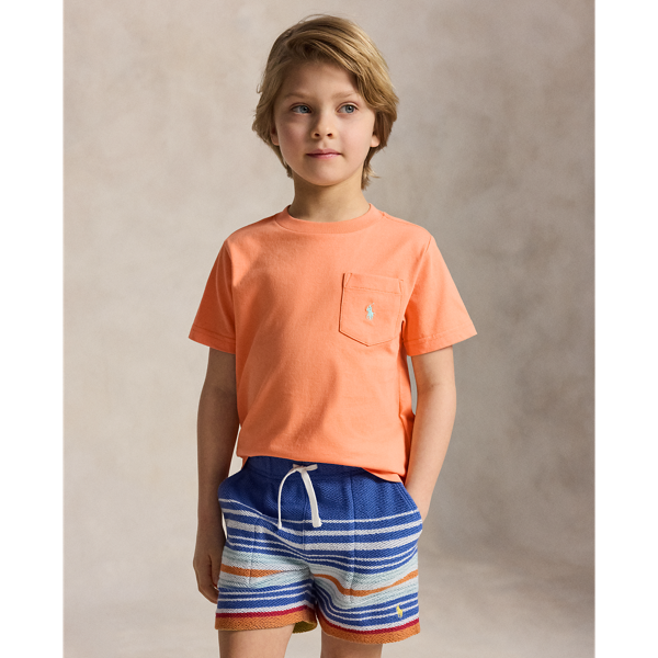 Ir para o Produto: Camiseta de Malha de Algodão com Bolso