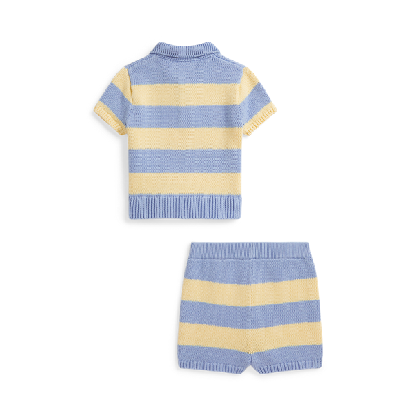 Ir para o Produto: Suéter e Calça de Algodão com Listras